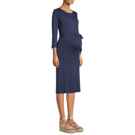 

Oh Mamma! Maternity Wrap Front Dress