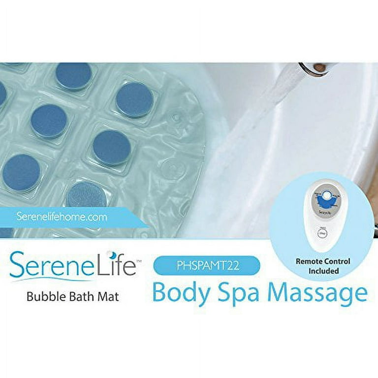 Portable Spa Bubble Bath Massager - Spa Waterproof Anti-slip Mat, Electric  Bathtub Bubble Massage Mat, Electric Air Pump and Adjustable Bubble