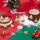 thumbnail image 4 of 1 caja de 32 adornos navideños de resina con forma de árbol de Navidad, 8 colores, con base plana, estrellas de caramelo, adornos navideños de invierno, bonitos colgantes., 4 of 5