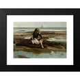 thumbnail image 2 of Alexander Mark Rossi 14x11 Black Modern Framed Museum Art Print Titled - The Limpets, 2 of 5