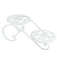 thumbnail image 2 of Planter Shelf Rack,2 Plant Flower Iron Flower Pot Holder Tier Metal Plant Stand I User-Friendly Design, 2 of 14