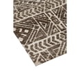 thumbnail image 5 of HomeRoots 515313 8 x 10 ft. Striped Stain Resistant Rectangle Area Rug, Brown, Taupe & Ivory, 5 of 8