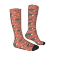 thumbnail image 3 of Balery Hedgehog Mushroom Printed Novelty Socks Men's Women's Crew Socks Sports Socks Knee High Socks Cotton Socks Quirky and Cool Socks, 3 of 9