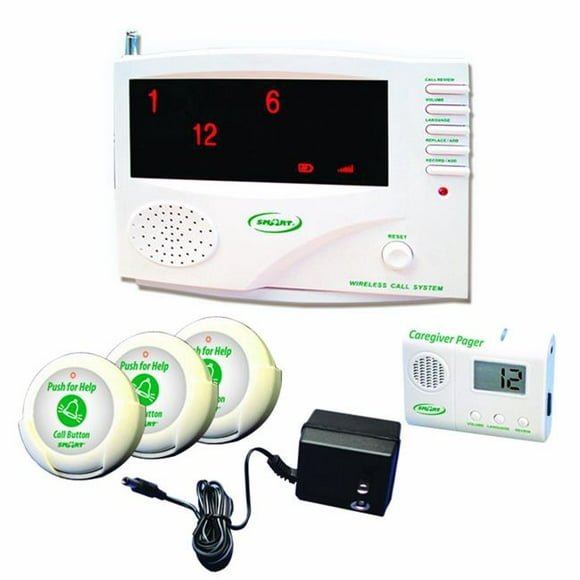 Smart Caregiver 433-SYS Wireless Multi-Channel Economy Central Monitoring Unit