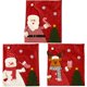 thumbnail image 1 of 3 Pack Christmas Dining Chair Back Covers Santa Snowman Reindeer Xmas Party Decoration Living Room Table Christmas Decoration Supplies, 1 of 5