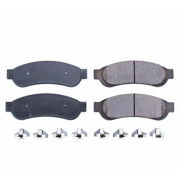 PowerStop 17-1334 Disc Brake Pad Set Ford (Crew Cab Pickup) Disc Brake Pad Set - Rear