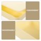 thumbnail image 3 of FOMIYES Caja De Almacenamiento De Plástico Con Color Amarillo Claro Para Hogar Y Oficina, 3 of 8