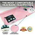 thumbnail image 3 of CozyPhones Kids Wireless Headphones Volume Limited with Thin Speakers & Super Soft Fleece Headband - Perfect Toddlers & Children's Earphones for Home, School & Travel - Pink Unicorn, 3 of 6
