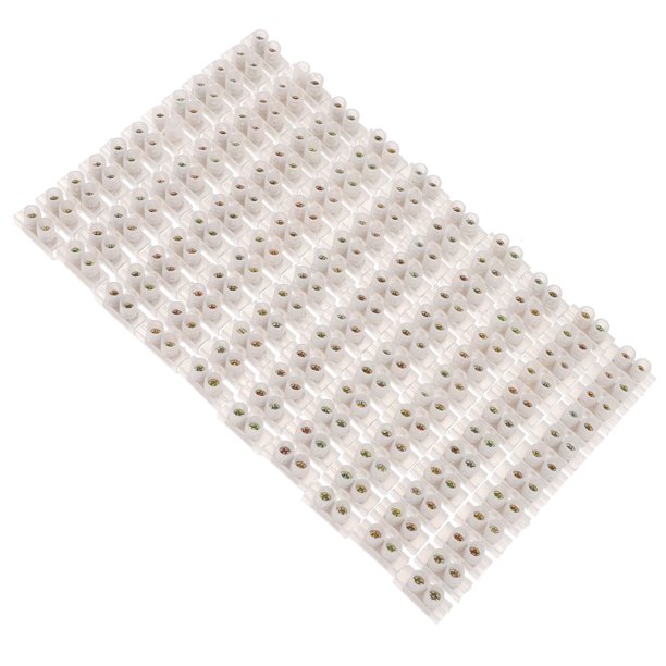 unbranded 10Ud Terminal Block De 12 Posiciones Con Conductor De Latón Y Resistente Para Conexión Rápida En Casa