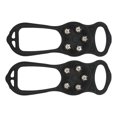 thumbnail image 4 of Shoe Crampons, Non Slip Shoes Snow Grip Unisex 5 Teeth with Storage Bag for Mountaineering for Hunting for Hiking, 4 of 8