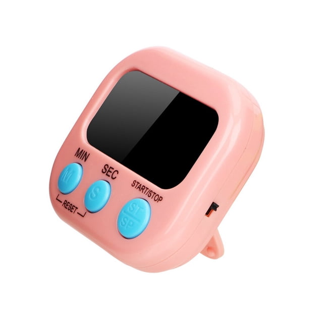 Ounissouiy Temporizador de cocina digital Cuenta regresiva de plástico resistente al desgaste con función de memoria Reloj Alarma fuerte Type10 NO10