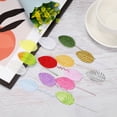 thumbnail image 5 of Uxcell 4.3" Artificial Silk Leaf Artificial Leaves Stems Bulk Fake Rose Wire Crafts Leaves Dark Green 200 Pcs, 5 of 5