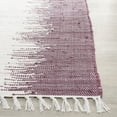 thumbnail image 4 of SAFAVIEH Montauk Twyla Striped Cotton Runner Rug, Purple, 2'3" x 6', 4 of 8