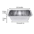 thumbnail image 2 of SPRING 20-Pack Aluminum Grill Drip Pans - Convenient Grease Collector, 2 of 6