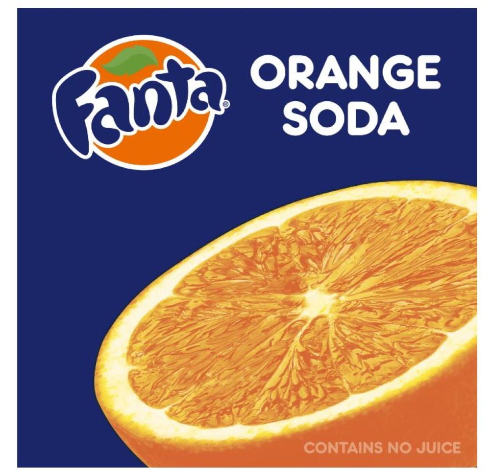 Fanta Orange Soda Fruit Flavored Soft Drink, 16.9 Fl Oz Bottles, Quantity of 12