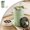Green, variant on Rechargeable Self‑Stirring Mug with Built‑in Ice Tray, Double Tap Automatic Mixing Cup, 304 Stainless Steel Leak‑Proof Travel Mixer Cup for Hot & Cold Drinks, Protein Shakes, Coffee