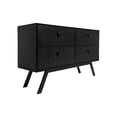 thumbnail image 1 of Cajonera Japandi Negro - Kessa Muebles, 1 of 5