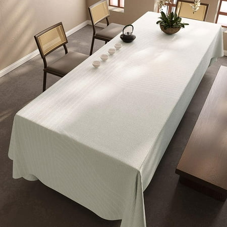 

Rectangular Tablecloth Washable Waterproof Tablecloth Office Tablecloths D0J4