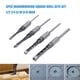 thumbnail image 3 of Juego De Brocas Cuadradas Para Carpintería, Resistente Al Desgaste, Alta Dureza, Tratamiento Térmico Que Ahorra Tiempo, Broca Avellanadora Para Carpintería Robusta HSS, 4 Piezas, 3 of 7