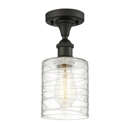 

Innovations Lighting 516-1C-13-5 Cobbleskill Semi-Flush Cobbleskill 5 Wide Semi-Flush