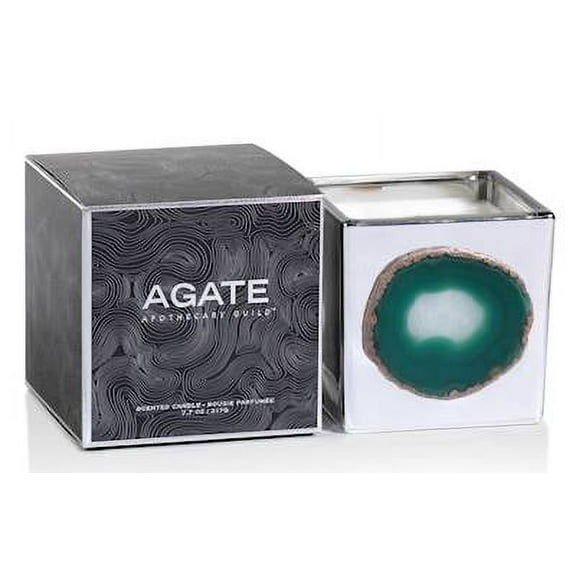 THISTLE ZODAX Silver Agate 8 oz Scented Jar Candle