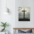 thumbnail image 4 of Nawypu  Christian Wall Art for Living Room Black and White Church Wall Decor Religious Jesus Crosses Spiritual Canvas Prints Modern Home Dining Room Decorations, 4 of 5