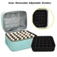thumbnail image 5 of Estuche organizador de esmalte de uñas Caja de almacenamiento de esmalte de uñas de gel/Divisor desmontable de doble capa con mango resistente/Estuche, 5 of 8