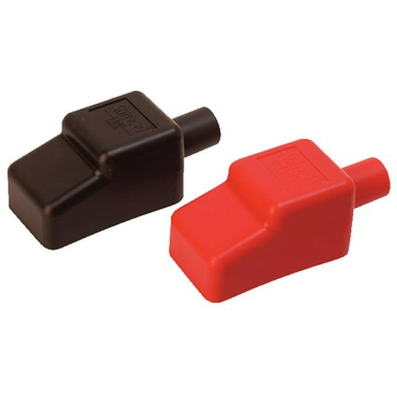 Sea Dog Battery Terminal Covers, 1/2", Red/Black
