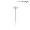 thumbnail image 3 of Yuarrent Modelo de lámpara de vía férrea musgo micropaisaje al aire libre 1:87 LED farola de Metal decoración de jardín pista luz arena accesorios Artesanía Gris (blanco cálido) Yuarrent HA066876-02, 3 of 6