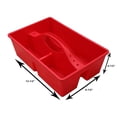 thumbnail image 2 of Large Plastic Grooming Tote Caddy - Pink, 2 of 2