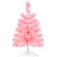 thumbnail image 1 of Tablero de mesa rosa Christmas Tree Glyinnhe de 45 cm con soporte, 1 of 7