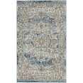 thumbnail image 3 of Nourison Concerto Persian Ivory Blue 3' x 5' Area Rug, (3x5), 3 of 8