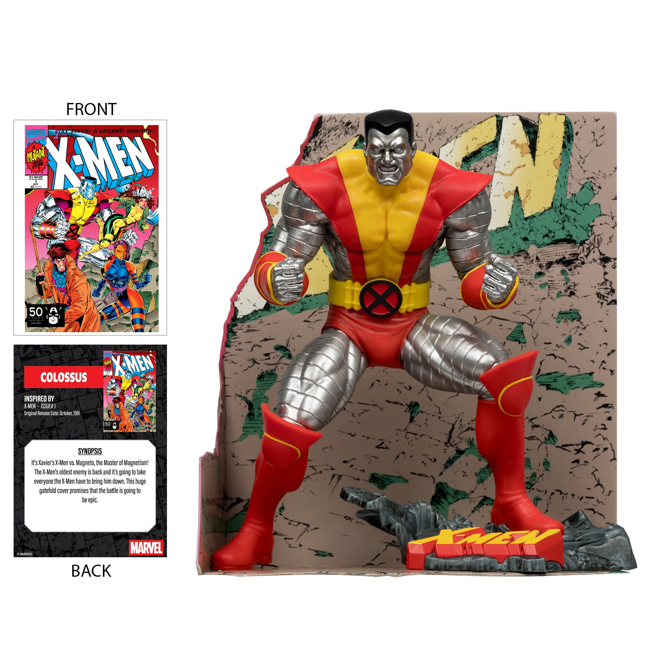 Colossus (X-Men #1) 1:10th Scale Collectible Figure w/Scene - McFarlane Toys