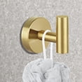 thumbnail image 5 of 4 Pack Gold Color Bathroom Hooks, 5 of 5