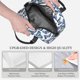 thumbnail image 3 of Disketp Beautiful Butterflies Lonchera Térmica para Mujer y Hombre, Bolsa de Almuerzo Reutilizable e Impermeable para Trabajo, Viajes y Picnic, 3 of 7
