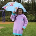 thumbnail image 4 of Disney Kids Umbrella and Slicker, Frozen Toddler Girl Rain Wear Set, for Ages 4-5, 4 of 7