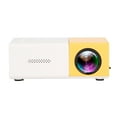 thumbnail image 2 of HD Projector, 800:1 Contrast Yellow Mini Projector 1080p Mini Compact With Speakers For Bedroom For Outdoors EU Plug, 2 of 8