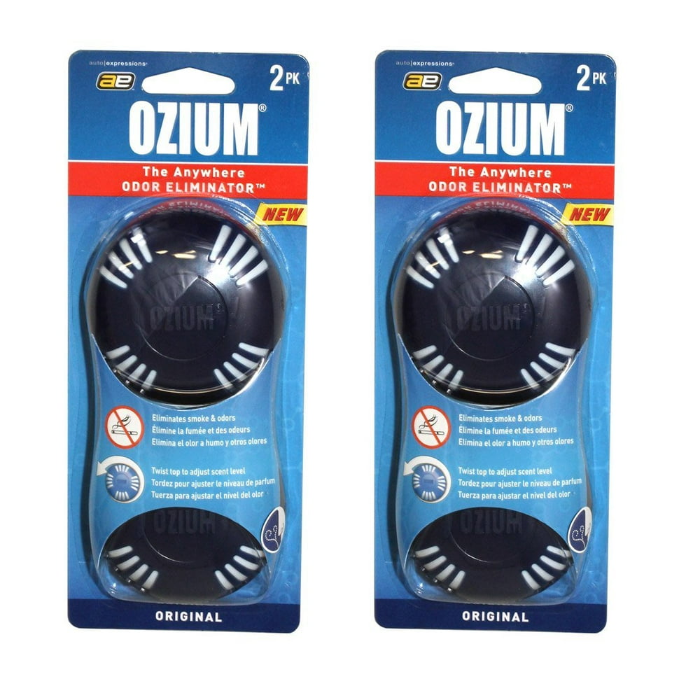 Ozium Smoke & Odors Eliminator Disk Air Freshener, Original Scent 2