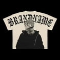 thumbnail image 1 of Camiseta informal de manga corta para hombre, estilo Y2K Harajuku, hip-hop, estampado gráfico especial, grande, punk, de algodón, venta directa, 1 of 5