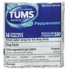 6 Pack - Tums Regular Strength, Peppermint, 18 Rolls, 216 Tablets Each