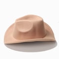 thumbnail image 4 of CAUYDY Western Cowboy Hat for Boys Cowgirl Hat for Girls Sizes 1-8 Years Kid Sun Hats Baby Beach Hat 9-15 Youth Wide Brim Summer Fall Hat Sizes 4-10 Years,Yellow, 4 of 9