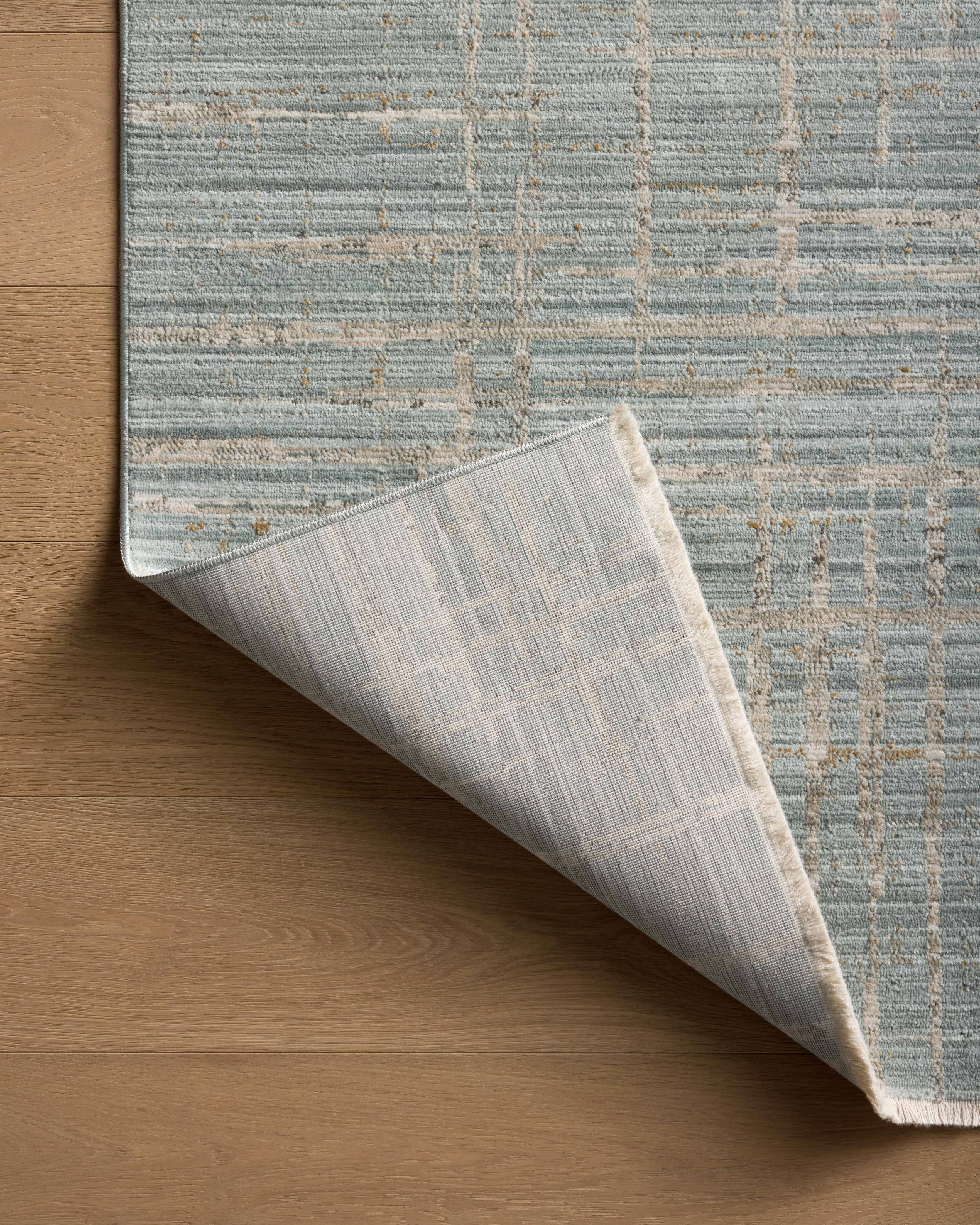Loloi Wade Spa / Sand 18" x 18" Sample Rug