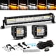 thumbnail image 1 of Barra de Luz LED + Lámparas LED Auxbeam 22 cm 120W + 2x 8 cm 96W, 1 of 7