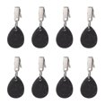 thumbnail image 2 of Pesos para mantel de 8 piezas Pesas para mantel de lágrima Mantel con clip de metal Pesas de mesa de piedra colgante xqa, 2 of 4