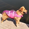 thumbnail image 2 of Chaleco salvavidas para perros, estilo sirena, adecuado para perros pequeños y medianos (L), 2 of 5
