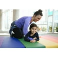 thumbnail image 5 of SoftZone® 4X6 Rainbow Runway Tumbling Mat - Earthtone, 5 of 14