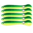thumbnail image 1 of Señuelos de pesca blandos, 5 uds., 10cm, 6g, cebos de pesca blandos, cebo de locha biónico, estándares líderes en la industria, 1 of 7