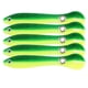 thumbnail image 1 of 5 señuelos de pesca blandos de 10 cm y 6 g, cebos biónicos de cola de paleta para lubina y trucha., 1 of 7