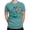 Seafoam, variant on Cajun Country Club Alligator Tee T-shirt Men's