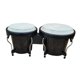 thumbnail image 3 of Juego de batería Bongo de percusión, bongó de 6'' y 7'', afinable, hecho a mano, portátil, música Negro, 3 of 9